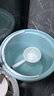 茶花（CHAHUA）水桶手提式带盖储水桶pp材质加厚学生宿舍家用洗衣洗车钓鱼水 大号蓝色-无盖 15.9L 1个 实拍图