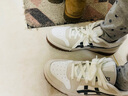 亚瑟士ASICS运动休闲鞋男女同款板鞋复古时尚运动鞋COURT MZ 2.0 白色/米色/碳灰色 41.5 实拍图