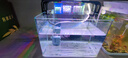 YEE鱼缸水族箱浮法玻璃热弯客厅家用造景中小型生态桌面鱼缸 超清热弯20*14*16cm 实拍图