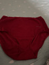 爱慕（Aimer）爱慕内衣女士内裤夏季舒适棉质高腰内裤红色ALB23301红色160 实拍图