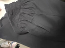 JEEP SPIRIT保暖裤户外防风防水裤子男宽松直筒加绒加厚软壳裤登山冲锋裤男 黑色加绒冬 当天发货 加绒 L (120-140斤) 实拍图