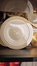 红牡丹 陶瓷带盖大汤碗骨瓷餐具纯白碗具白色汤盆家用釉下彩汤锅 元宝锅 实拍图