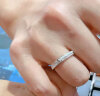 艾维拉生肖龙银情侣戒指一对男女本命年时尚520情人节生日礼物送女友 双龙比翼情侣戒指（女款） 晒单实拍图