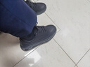 海澜之家（HLA）男鞋舒适百搭休闲皮鞋子男款板鞋HAABXM1EBH224 黑色40 实拍图