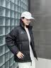 波司登反季羽绒服90绒男女同款冬季情侣短款时尚休闲加厚立领面包服外套 实拍图