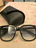 雷朋（RayBan）时尚方框太阳镜黑超墨镜眼镜0RB4401D 渐变601/19黑色镜框浅蓝色镜片 尺寸57 实拍图