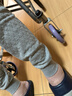 雅鹿纯棉保暖棉裤男士三层加厚打底衬裤中老年宽松毛秋裤青年夹层防寒 深灰色 4XL （建议160-180斤） 实拍图