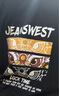 JEANSWEST LIFE真维斯国潮短袖t恤男夏季中国舞狮潮流半袖男大童纯棉宽松打底衫 实拍图