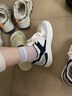 回力夏季女鞋板鞋女软底百搭小白鞋休闲运动鞋女2065 米/蓝/灰 36 实拍图