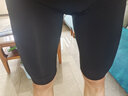 李宁（LI-NING）紧身裤短裤健身裤跑步裤紧身五分裤篮球打底裤压缩男足球运动内裤 黑色 2XL 实拍图