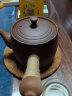 唯古日式陶瓷煮茶器侧把煮茶壶花茶黑茶白茶壶大口碳炉围炉煮茶电陶炉 直口煮茶壶（900ml） 晒单实拍图