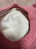 嘟嘟家宝宝拜年服男童红色喜庆卫衣加绒冬款儿童周岁礼服女童汉服 粉色 110 实拍图
