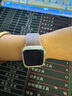 KMaxAI适用Apple Watch S11/10尼龙编织表带苹果手表SE 3/9/8/7/6/5代运动手表带多巴胺魔术贴 41/42砂粉 实拍图