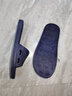 乐拖浴室拖鞋男夏季室内家用洗澡防滑情侣居家居软底简约凉拖鞋女夏天 藏青色 40-41 (适合39-40的脚穿) 实拍图