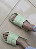 百慕倾臣夏季凉拖鞋女士室内外简约休闲舒适百搭软底防滑静音情侣拖鞋男 绿色 36-37 正码 实拍图
