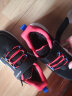 鸿星尔克（ERKE）童鞋男童中大童冬季儿童加棉滑板鞋R3121421071正黑/大学红36 实拍图