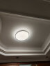 FSL佛山照明吸顶灯客厅灯具卧室书房灯厨卫灯调色铁艺烤漆白色36W 实拍图