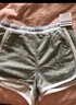 Calvin Klein内衣【摩登引力带】女士本命年ck家居外穿睡裤辣妹运动短裤QS5982 020-椰青灰 S 实拍图