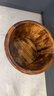 川柏香实木泡脚桶木桶洗脚盆木桶家用足浴桶泡脚木质香柏木碳化木制脚盆 30cm 【高温碳化带盖按摩】+艾草60包 实拍图