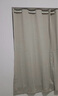 沫梵【窗帘+伸缩杆】窗帘免打孔安装布艺窗帘棉麻感遮光卧室成品套装 米色(遮光83%左右) 适用宽1.1-1.6米【窗帘高1.8米】 实拍图