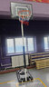 双航篮球架 室内可升降青少年篮球架可移动球架户外篮球架标准篮球框 0271青少年款-篮筐高度1.4-2.6米 实拍图