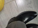 卡帝乐鳄鱼（CARTELO）英伦牛皮商务正装休闲男士低帮系带皮鞋男2511 黑色 增高版 41 实拍图