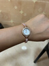BEXEI手表女小巧精致石英女表女士手链表老婆生日礼物送闺蜜女生女朋友 贝母白【进口机芯-可加价选礼盒】 实拍图