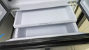 海尔（Haier）412升594mm专业超薄零嵌法式四门小户型家用电冰箱一级能效BCD-412WGHFDB5GYU1 实拍图