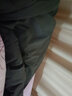 古耐先生Mr.gnight 羽绒服男休闲中长款毛领连帽保暖大衣工装羽绒情侣外套 石墨灰 L 实拍图