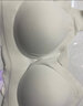 婧麒孕妇哺乳文胸全罩杯无痕女生内衣聚拢防外扩轻薄舒适内衣 浅奶灰 XL 实拍图