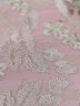 乔万尼春装女年秋季新款蕾丝气质修身绣花红装七分袖连衣裙 粉色 XL 晒单实拍图