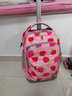 京商（Kyosho）拉杆书包小学生男孩女生儿童大容量可爬楼初中双肩可背可手提 18寸小草莓 实拍图