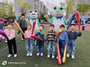 若萸毕业季运动会道具加油助威入场创意开幕式啦啦队学生幼儿园儿童节 双层手摇铃-颜色随机2个装 实拍图