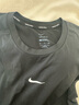 耐克NIKE男运动速干背心 圆领无袖 柔软舒适打底衫FB7915-010 黑白XL 实拍图