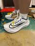 耐克NIKE跑步鞋男子竞速跑缓震ZOOM FLY 5运动鞋DZ2769-101白蓝40 实拍图