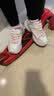 Skechers斯凯奇儿童ICONIK熊猫鞋老爹鞋复古潮款儿童鞋舒适熊猫鞋8701646L 巧克力酱 /BKW 30 实拍图