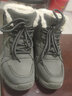 回力马丁靴子男复古高帮靴冬季男鞋东北雪地靴户外加厚抗寒棉鞋保暖鞋 0501/浅灰加绒 39 实拍图