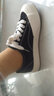 飞跃（Feiyue）官方帆布鞋男鞋女鞋低帮百搭厚底舒适休闲鞋子情侣款透气运动板鞋 黑色 40 实拍图
