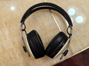 承策 适用森海塞尔大馒头1/2代耳罩MOMENTUM一二代头戴式耳机套舒适耳套耳垫耐磨海绵套保护套耳机配件 黑皮棕网真皮款耳套一对【真皮款】 实拍图