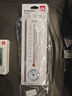 得力（deli）壁挂式温湿度计 免电池简约家用温度表 室内高精度 白色 9013S 实拍图