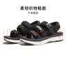 骆驼（CAMEL）魔术贴撞色沙滩凉鞋男运动休闲鞋子 K13M16L2001 黑色 39 实拍图