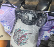 鸿迪电动车挡风被秋冬季加厚加绒防风被电瓶车摩托车防雨水保暖挡风罩 紫色高清膜丨加宽侧翼+护脖+护肩 实拍图