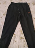 顶峰保罗（Dingfengbaoluo）裤子男士潮牌宽松秋季休闲长裤男运动束脚九分裤237黑色L 实拍图