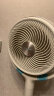 美的（Midea）【IOT智能物联】轻羽空气循环扇四季净化扇家用大风力落地扇3D摇头电风扇台式桌面小型风扇GDH24HG 实拍图