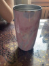 swell保温杯带盖咖啡杯大容量不锈钢保温保冷水杯 礼物 玫瑰晶洞530ml 实拍图