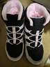 Skechers斯凯奇儿童绒绒靴雪地靴保暖男童棉鞋防寒加绒高帮女童靴660092L 女童/白色/黑色/粉红色/WBPK 32 实拍图