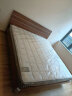 红苹果（RED APPLE）家具简约现代卧室家用轻奢排骨架板式韩式双人床1.5/1.8米R801-23 浅胡桃 1800*2000 实拍图
