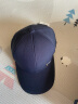 德西纳（denssyne）不褪色夏季帽子男士棒球帽中老年四季春遮阳防晒户外黑色鸭舌帽 [夏季薄款] 深蓝 可调节(55-60cm) 实拍图