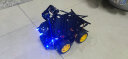 亚博智能（YahBoom） 树莓派智能小车4B编程机器人视觉Python编程4WD套件AI视频 带摄像头云台 不含树莓派主板 实拍图