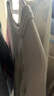 无印良品（MUJI）男式 棉厚款圆领长袖T恤纯棉全棉打底衫打底衣男士男款秋衣 浅银灰色 L （175/100A） 实拍图